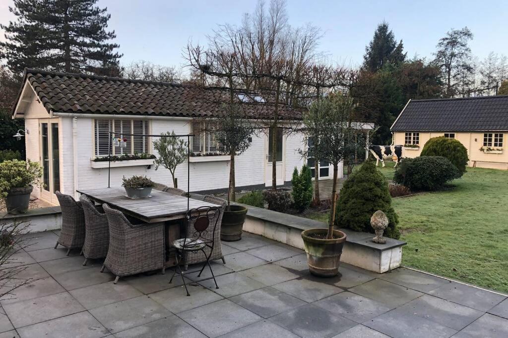 Tiny House In Tuin Van De Statige Villa Mariahof Dordrecht Dış mekan fotoğraf