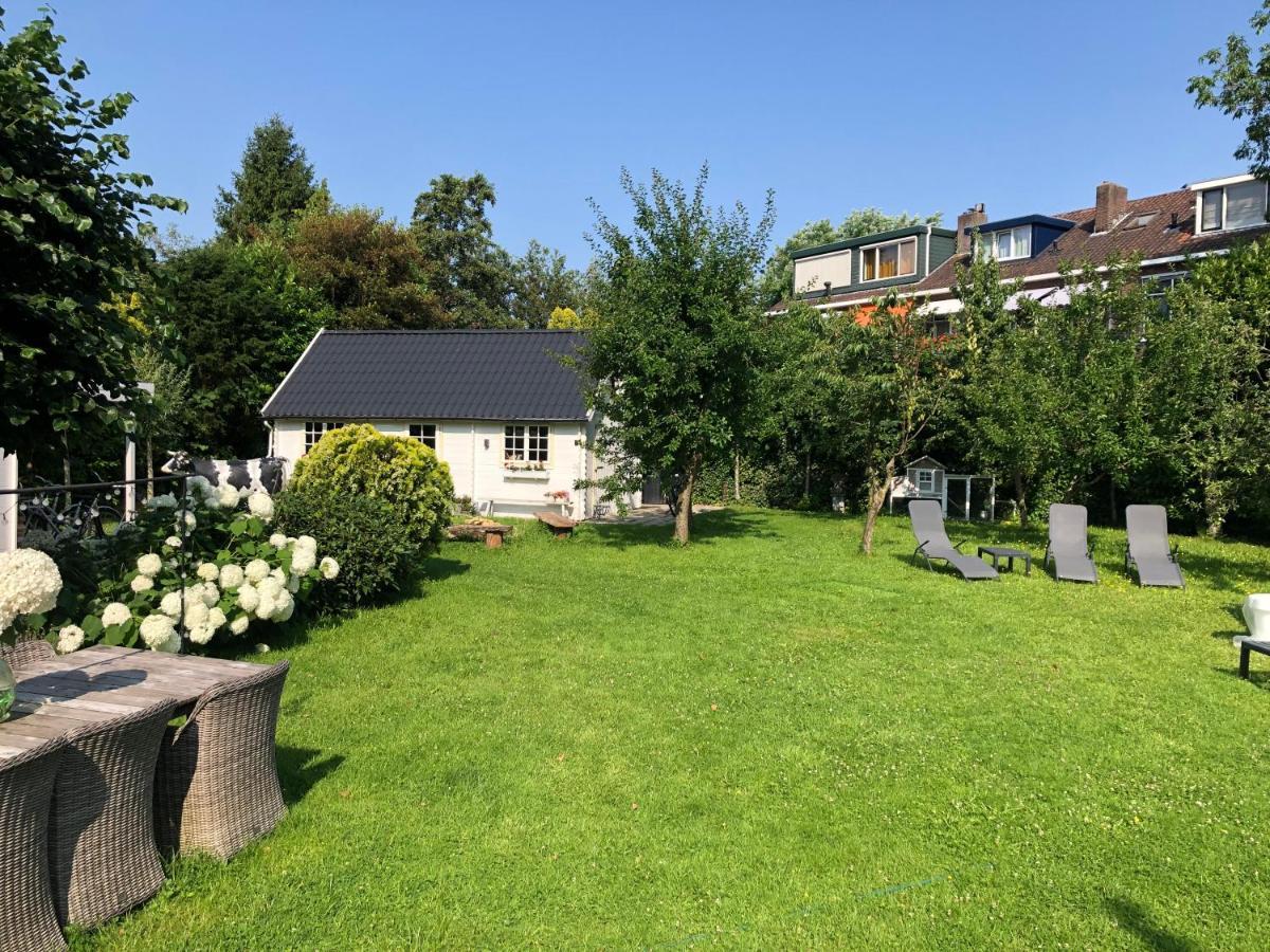 Tiny House In Tuin Van De Statige Villa Mariahof Dordrecht Dış mekan fotoğraf